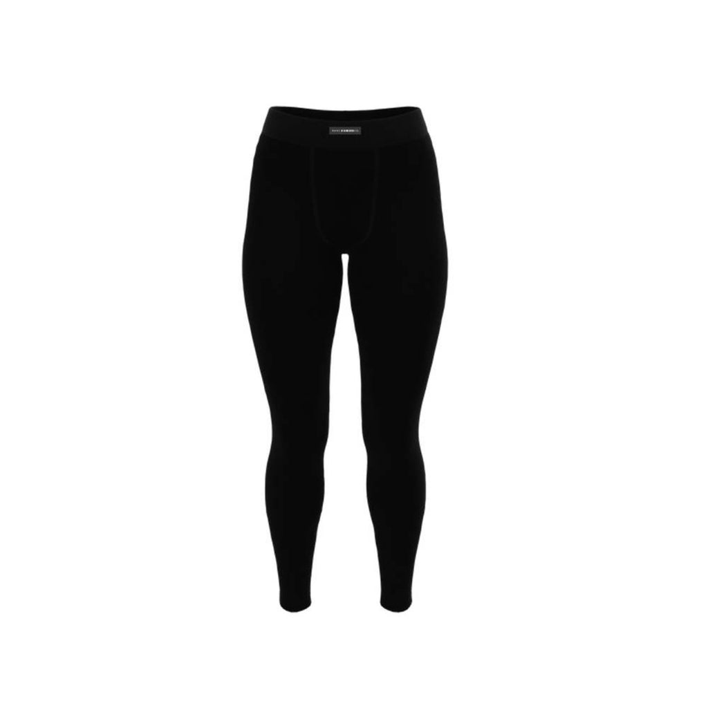 Cotton Ribbed Leggings - Noir (Black)